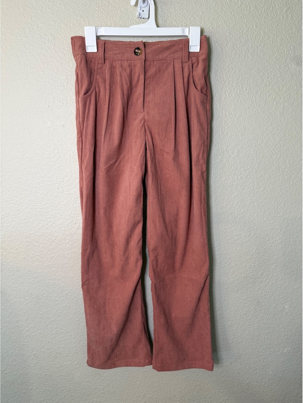 Halara Small Regular Corduroy Rose Pants